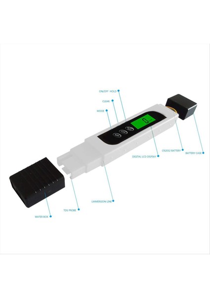 Tds Metre Dijital Su Test Cihazı Doğru ve Güvenilir Tds Metre Ec Metre ve Sıcaklık Ölçer 3&#39 Te 3 Su Test Ölçer (Yurt Dışından) indirimleri