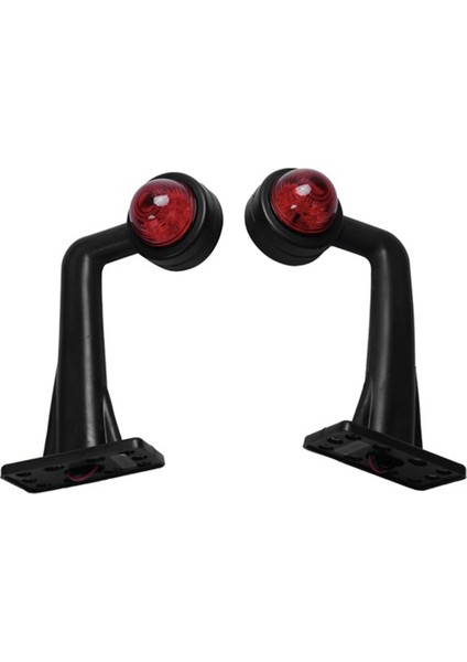 1 Çift Kamyon Römork Karavanı 12/24V LED Römork Bel Işığı Uyarı Işığı Volvo Kamyonlar Için Kırmızı ve Beyaz Işık Scania (Yurt Dışından) modelleri