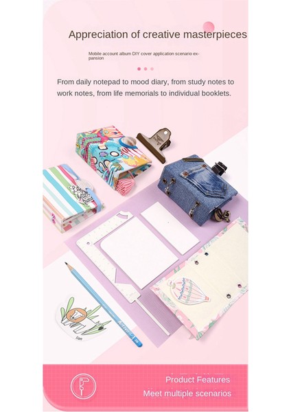 5-In-1 Kitap Kapağı Kılavuzu Paslanmaz Çelik Metal Ciltleme Kapak Aracı Scribe Markalama Albümü Dizüstü Ölçer Cetvel (Yurt Dışından) fırsatları