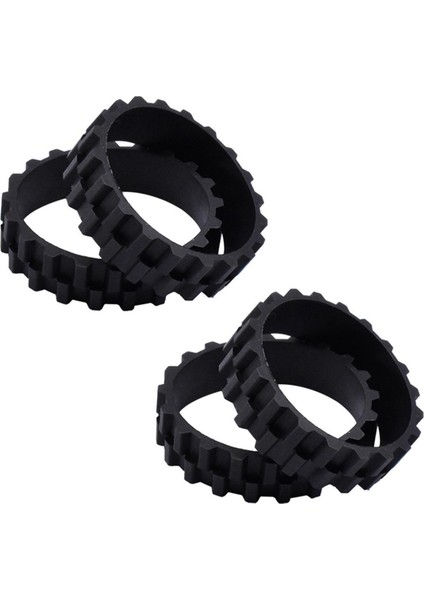 4pcs Xiaomi Mijia Için Cilt Cilt 1c/2c/3c S5 Serisi/t6/t7 Robot Vakum Temel Tekerlekler Slip Anti-Slip Yedek Parçaları (Yurt Dışından)