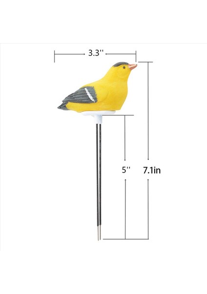 5x Toprak Nem Metre Sulama Alarm Kuş Tesisi Su Test Cihazı Higrometre Sensör Bahçecilik Aracı Kiti (Sarı) (Yurt Dışından) fırsatları