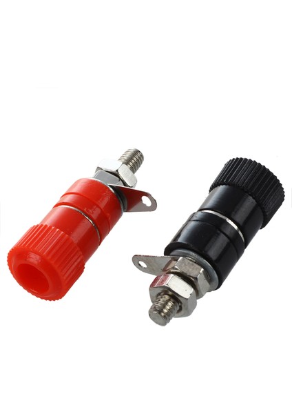 2 Pcs Kırmızı Siyah Banana Timsah Klipsleri Prob Test Kablosu 1m &amp 10 Pcs 3 8mm Iplik 4mm Muz Tapası Soketi Bağlama Post Değiştirme Değiştirme (Yurt Dışından) fiyatları