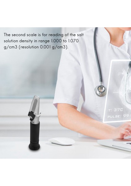 Deniz Suyu ve Deniz Balık Tutma Akvaryumu Için Tuzluluk Refraktometresi 0-100 Ppt Otomatik Sıcaklık Telafisi ile (Yurt Dışından) modelleri