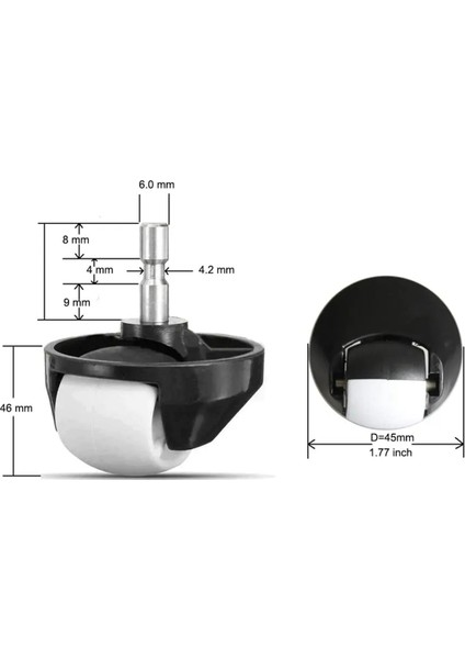 Yedek Ön Tekerlek ve Lastikler Irobot Roomba 500 600 700 800 900 Serisi 860 870 675 880 960 980 Anti Kayma Parçaları (Yurt Dışından) indirimleri