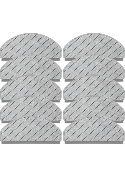 10PCS Ecovacs X1/N20/T10/T10 Turbo Robotik Vakum Temizleyici Aksesuarları Mop Pedler (Yurt Dışından)