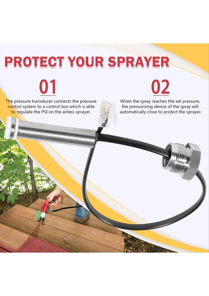 704492 Impact Için Havasız Püskürtücü Basınç Dönüştürücü Sensörü 440 540 640 740 840 Serisi Spreyer (Yurt Dışından) indirimleri