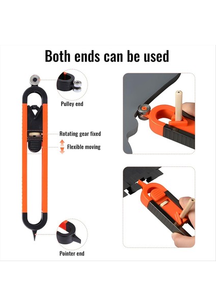 Gauge Şekli Profilleme Aracı Kilitli Profilometre Profilleme Aracı Ağaç Işlemesi Için Araç Şekli Replicator Ölçüm (Yurt Dışından) fiyatları