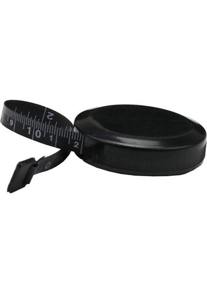 Vücut Ölçüm Bandı Için 2x Bant Memperi Dikiş Terzi Için Vücut Bezi Ölçüm Bandı (Geri Çekilebilir Çift Taraflı Siyah) (Yurt Dışından) fırsatları