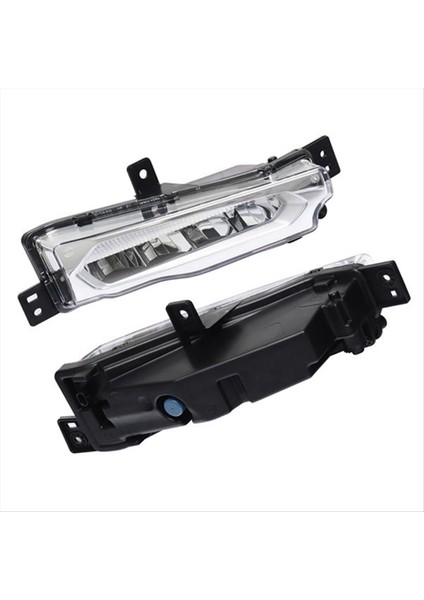 Araba Ön Tampon LED Bmw Için Gündüz Çalışan Işık Bmw X3 X4 G01 G02 17-19 Araç Sürüş Lambası LED Drl Sis Lambası 63177412527 L (Yurt Dışından) indirimleri