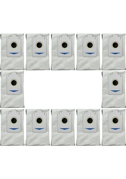 Ecovacs Için Toz Torbaları Debot X2PRO / X2 / DEX86 Robot Vakumları Çanta Aksesuarları Çöp Çanta Değiştirilebilir Yedek Parçalar (Yurt Dışından)