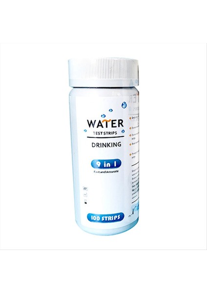 Su Testi Kiti 100 Ev Su Test Şeritleri Ph Klor Kurşun Nitrit ve Daha Fazlası Için Uygulama Test Test Testleri (Yurt Dışından) fiyatları