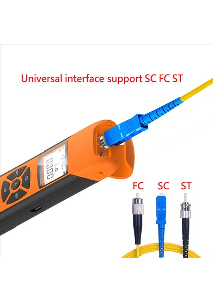 2x Guangyan G10 Optik Güç Ölçer Yüksek Hassas Fiber Optik Kablo Test Cihazı Ftth -70 -6dbm Opm Fc/sc/st Power Metre (Yurt Dışından) modelleri