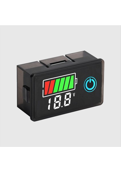 Dc 8-100V Kurşun Asitli Lityum Pil Için Dijital Voltaj Güç Göstergesi 12V/24V/36V/48V Iki Telli Ters Anahtar B (Yurt Dışından) modelleri