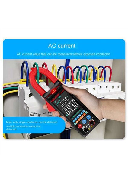 2x Huajiayi FS8330 Pro Dc/ac Akım Dijital Kelepçe Ölçer 6000 Sayım 400A Multimetre Büyük Renk Ekran Voltaj Test Cihazı (Yurt Dışından) modelleri