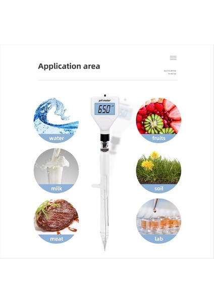 PH-98211 Dijital Çok Amaçlı Ph Metre Astıder Meter Ph Test Cihazı Beyaz Arka Işıklı Toprak Ölçer Test Cihazı (Yurt Dışından) fiyatları