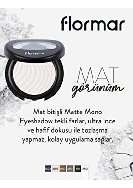 M12 Tekli Mat Far Kadifemsi Doku ile Doğal ve İddialı Göz Makyajı İçin modelleri