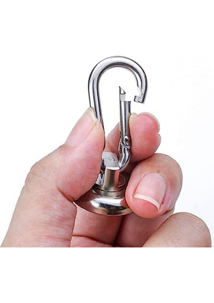 6 Paket Manyetik Kancalar, Döner Karabin Kancalı, Gümüş Olan Ağır Hizmet Tipi Neodimyumu Manyetik Kancalar (Yurt Dışından) fiyatları