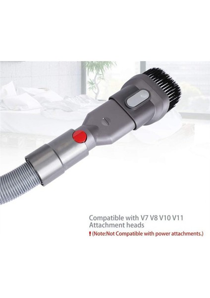 Dyson V7 V8 V10 V11 V12 V15 V15 Vakum Süpürge Tracess Toz Çıkarma Yumuşak Fırça+2 In1 Fırça+Uzatma Hortum Seti (Yurt Dışından) indirimleri