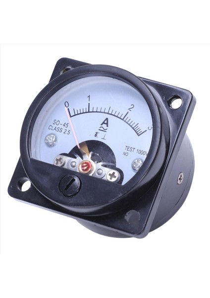 4x Ac 0-3A Yuvarlak Analog Panel Ölçer Akım Ölçüm Ampermetre Gösterge Siyah (Yurt Dışından) fiyatları