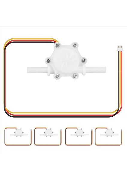 5pcs Su Akış Sensörü DC5V Akış Ölçer Salonu 0 25-2 5l/dk Su Kontrol Sıvı Akış Sensörü Su Dispenserleri Switch (Yurt Dışından)