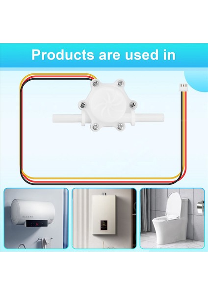 5pcs Su Akış Sensörü DC5V Akış Ölçer Salonu 0 25-2 5l/dk Su Kontrol Sıvı Akış Sensörü Su Dispenserleri Switch (Yurt Dışından) indirimleri