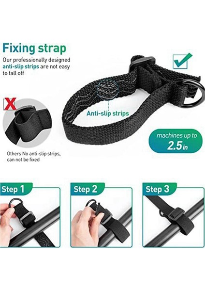 5pcs Bahçe Aksesuarları Omuz Kayışı Fırça Kesici Sırt Çantası Kayışı Yan Asılı Ayıklama Makinesi Kayışı (Yurt Dışından)