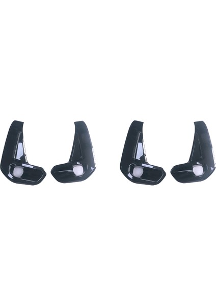 2paır Pıckup Araç Ön Tampon Sis Light Lamba Hoods Konut Kapağı Toyota Hilux Revo 2020 2021 (Yurt Dışından)