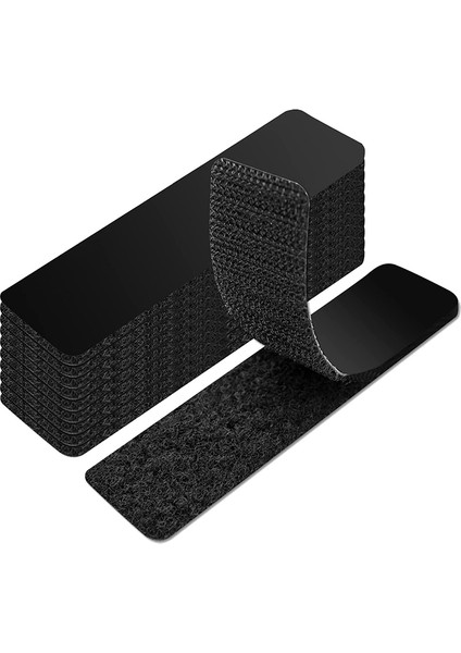 40 Adet Kanca ve Döngü Bant Sırt, 1,2 Inç x 4 Inç. Çift Taraflı Komuta Yapışkan Şeridi Ağır Hizmet (Yurt Dışından)