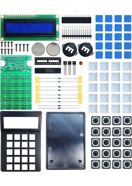 LCD1062 Hesap Makinesi Üretim Kolej Lisesi Stem Için Dıy Kiti Lehimleme Montaj Uygulamasını Öğrenin (Yurt Dışından)