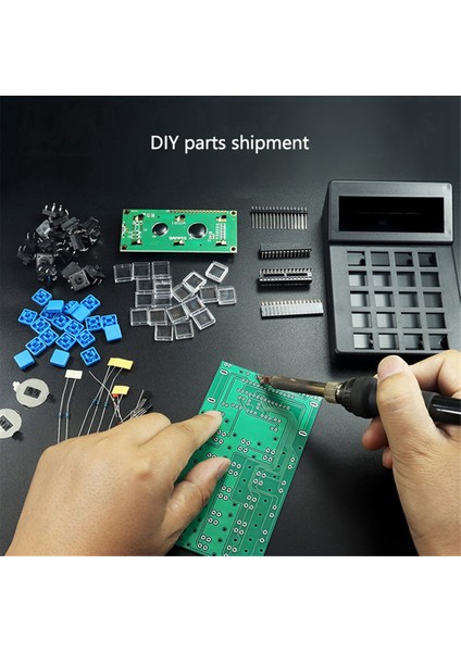 LCD1062 Hesap Makinesi Üretim Kolej Lisesi Stem Için Dıy Kiti Lehimleme Montaj Uygulamasını Öğrenin (Yurt Dışından) fırsatları