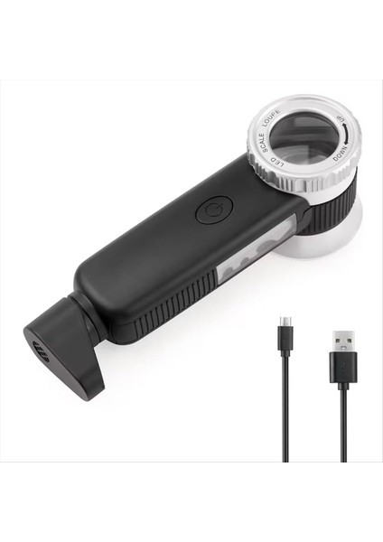 7 Işıklı USB Şarj Edilebilir Katlanabilir Katlanabilir El Feneri (Yurt Dışından)