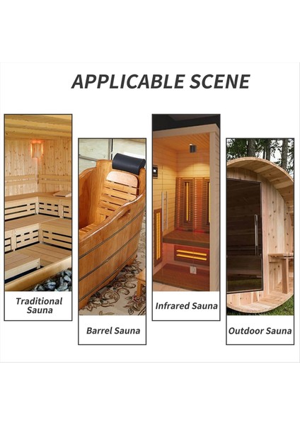 Sauna Termometresi 2&#39 Si 1 Arada Fahrenheit Termometre Higometresi Sauna Odası Iç Mekan Nem Sıcaklığı Monitörü (Yurt Dışından) indirimleri