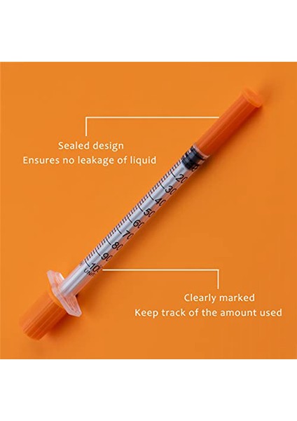 30G (8mm Uzunluğunda) Laboratuvar Malzemeleri ile 50PCS/PAKET 1ml Şırınga Ayrı Ayrı Mühürlü Paket (Yurt Dışından) fiyatları