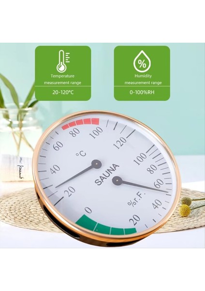 Sauna Odası 2 Arada 1 Termometre Higrometre Iç Mekan Nem Sıcaklık Ölçer Banyo Için Ter Seamer Odası (Yurt Dışından) fırsatları