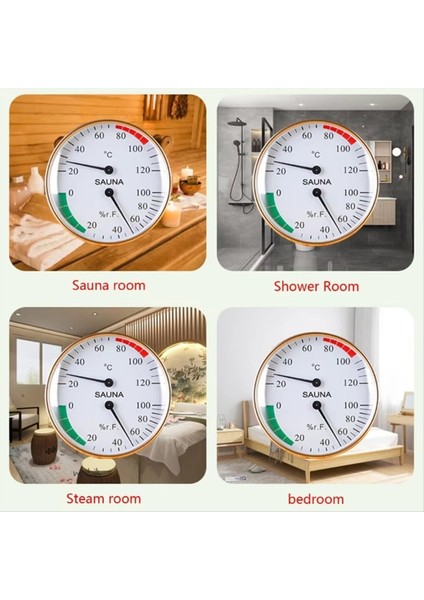Sauna Odası 2 Arada 1 Termometre Higrometre Iç Mekan Nem Sıcaklık Ölçer Banyo Için Ter Seamer Odası (Yurt Dışından) indirimleri
