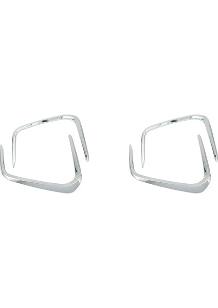 4x Ön Sis Fıçıları Sis Işık Lambası Halkası Çerçeve Toyota Corolla E210 Prestij Altis 2019 2020 Parlak Gümüş (Yurt Dışından)