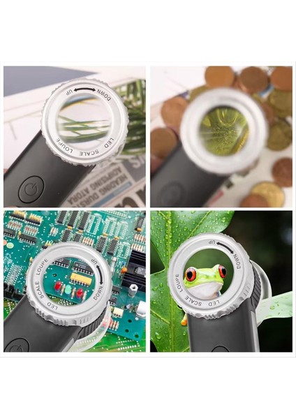 7 Işıklı USB Şarj Edilebilir Katlanabilir Katlanabilir El Feneri (Yurt Dışından) modelleri