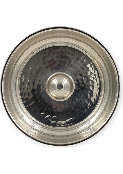 Dövme Bakır Nikelli Hamam Tası