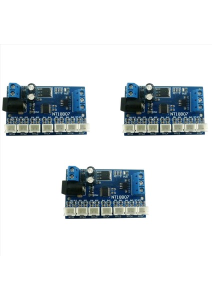 3x 7 Kanal RS485 Ntc Sıcaklık Sensörü Ölçüm Modbus Rtu Kağıtsız Kaydedi Plc NT18B07 (Yurt Dışından)