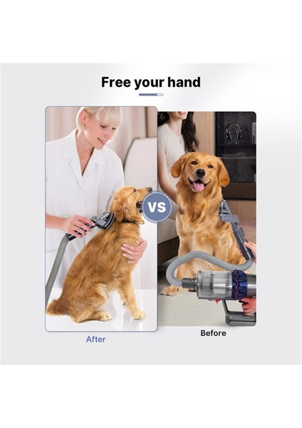Dyson V7 V7 V8 V10 V11 V15 Mutlak Hayvan Tetikleyici Vakum Pet Fırçası Uzatma Hortumu ile Tımar Için Köpek Kedi Fırçası (Yurt Dışından) indirimleri