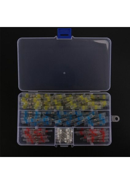 Kendi Lehim Isı Büzülme Popo Konektörleri Lehim, Su Geçirmez Lehim Tel Konektörleri, Lehim Kolları (260PC) (Yurt Dışından) fırsatları