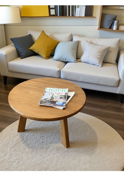 Uğurlubaylar Ahşap Yuvarlak Orta Sehpa fiyatları