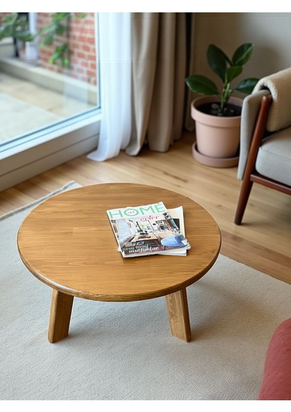 Uğurlubaylar Ahşap Yuvarlak Orta Sehpa modelleri