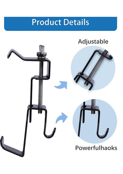 Tuğla Kancaları 8pcs, Açık Havada Asılı Için Tuğla Askısı Tuğla Klipler, Ayarlanabilir 1.75 Inç-2.8 Inç, Tuğla Kancalar (Yurt Dışından) fiyatları