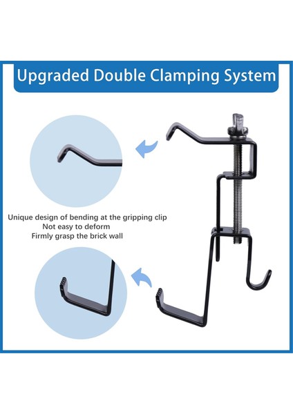 Tuğla Kancaları 8pcs, Açık Havada Asılı Için Tuğla Askısı Tuğla Klipler, Ayarlanabilir 1.75 Inç-2.8 Inç, Tuğla Kancalar (Yurt Dışından) indirimleri