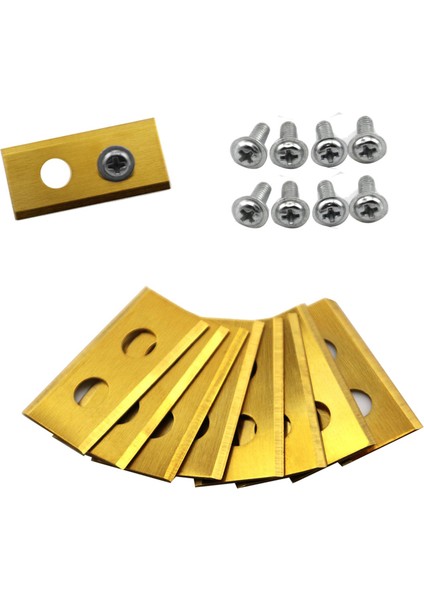 30PCS Çim Robot Bıçağı Worx Landroid Otomatik Hareketli Makine Temel Altın (Yurt Dışından)