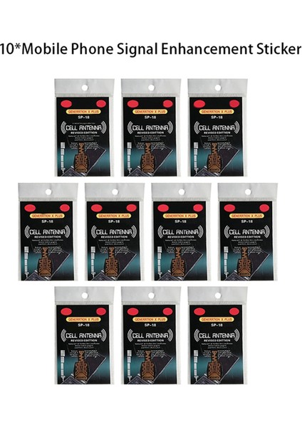 10PCS Sp-18 Cep Telefonu Sinyali Geliştirme Cep Telefonu Sinyali Geliştirme Sticker Sinyal Amplifikatörü Booster (Yurt Dışından) indirimleri