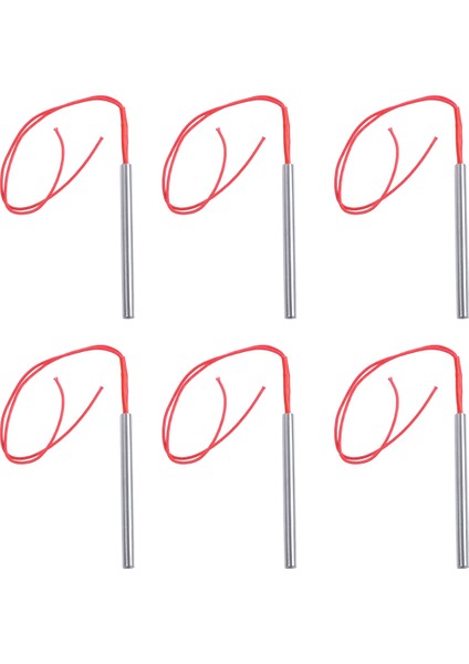 6x Elektrik Direnci 220 Vac 500 W Kartuş Isıtıcı 10 x 120 mm (Yurt Dışından)