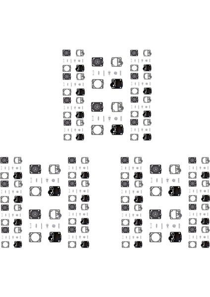 30 Husqvarna Için Karburetor Kiti 240 236 235 435 E Jonsered CS2238 CS2234 Zama RB149, Rb 149 Diyafram Seti (Yurt Dışından)