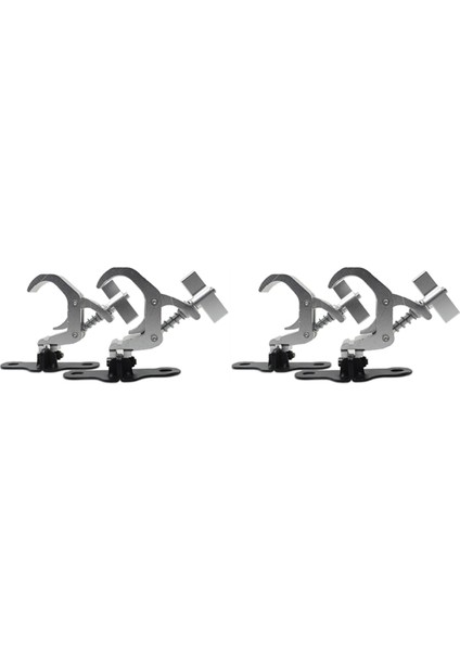 2paır Alumınum Aşağı Açık Hakı Keşa Hava Kafa Işığı Kapsayıcı Klip Güvenliği Lout Dj Dısco Saze Ekipmanı (A) (Yurt Dışından)